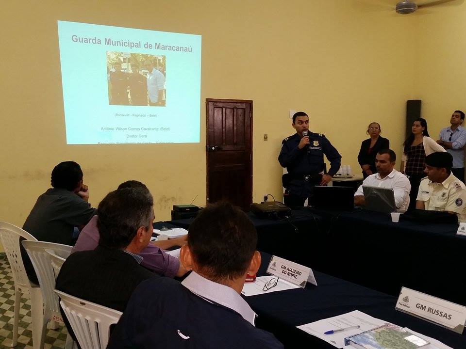 Você está visualizando atualmente GM de Maracanaú participa de reunião dos Gestores Municipais de Segurança Pública