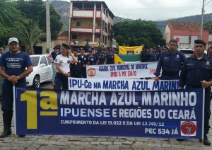 Leia mais sobre o artigo Guardas Municipais participaram da Marcha Azul Marinho em Ipu
