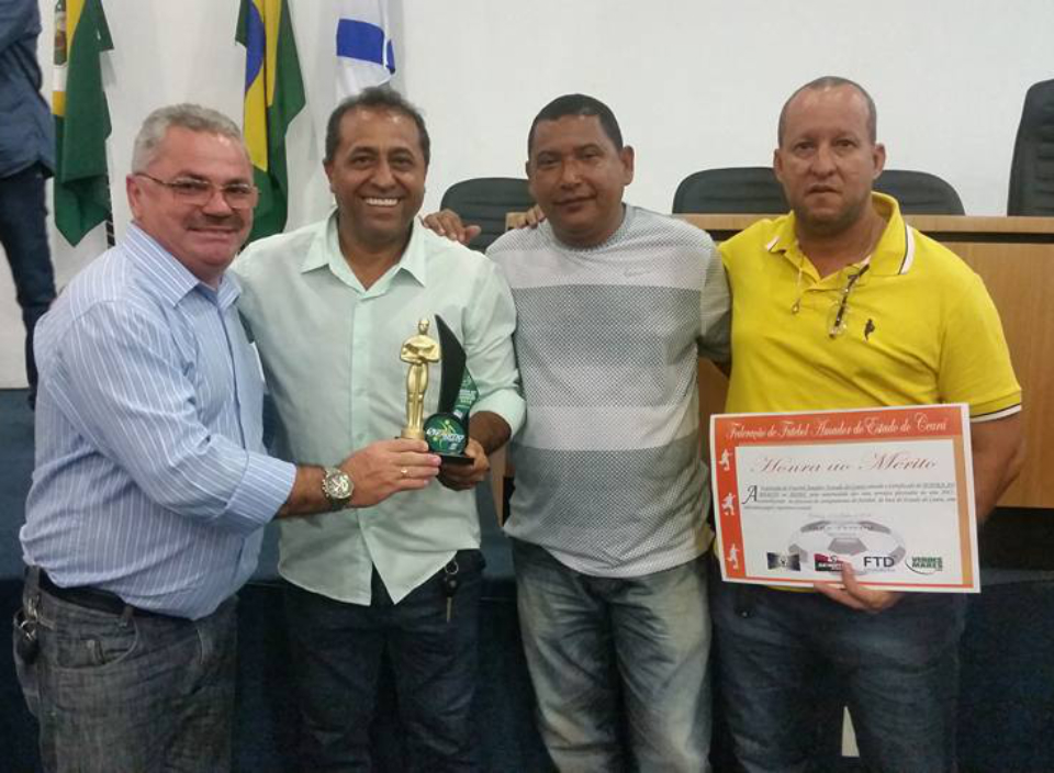 No momento, você está visualizando Maracanaú recebe homenagem da Federação Cearense de Futebol Amador