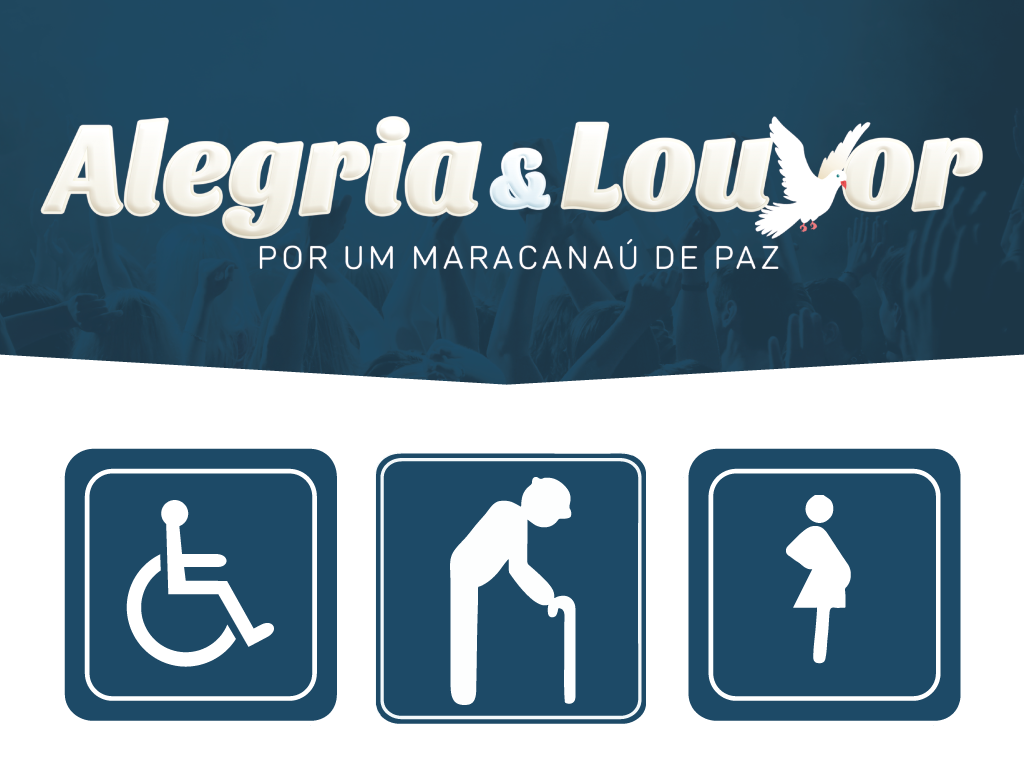 No momento, você está visualizando Alegria & Louvor terá espaço exclusivo para idosos, gestantes e pessoas com deficiência