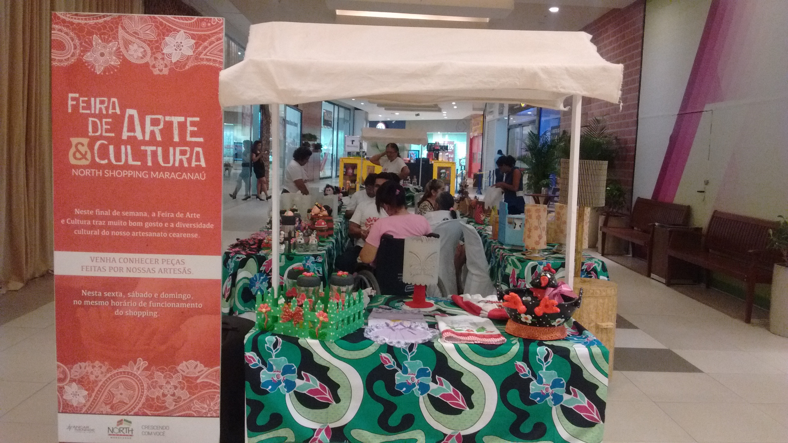 Você está visualizando atualmente Feira de Artesanato de Maracanaú acontece no North Shopping