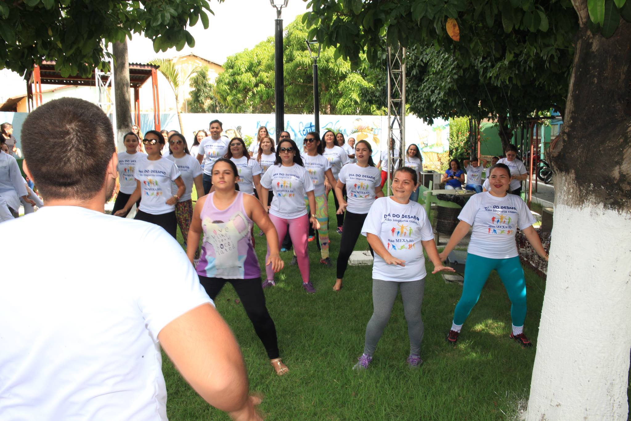 Você está visualizando atualmente Servidores aderem à campanha do Dia do Desafio em Maracanaú