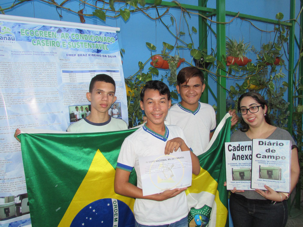 Você está visualizando atualmente Alunos da Escola Braz Ribeiro têm projeto científico premiado e representarão o Município no exterior