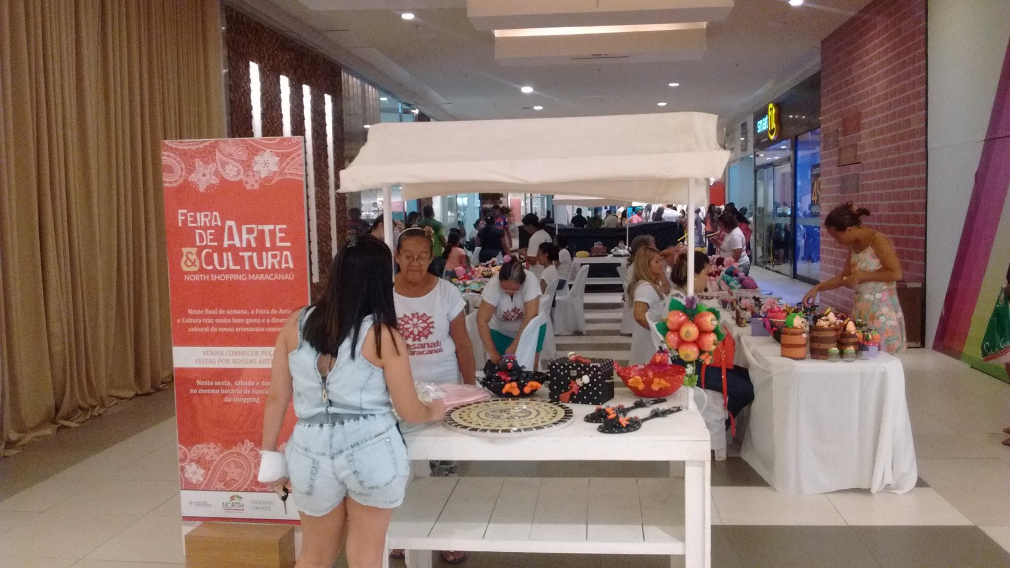 Você está visualizando atualmente Artesanato de Maracanaú é comercializado no North Shopping Maracanaú