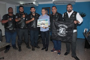 Read more about the article Prefeito recebe representantes do 1º Encontro Nacional de Motociclistas