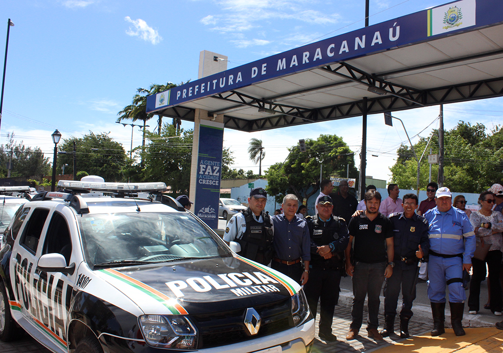 Você está visualizando atualmente Maracanaú recebe novas viaturas para as Polícias Civil e Militar