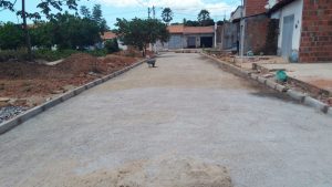 Leia mais sobre o artigo Prefeitura realiza pavimentação da Rua Edmilson Alves na Pajuçara
