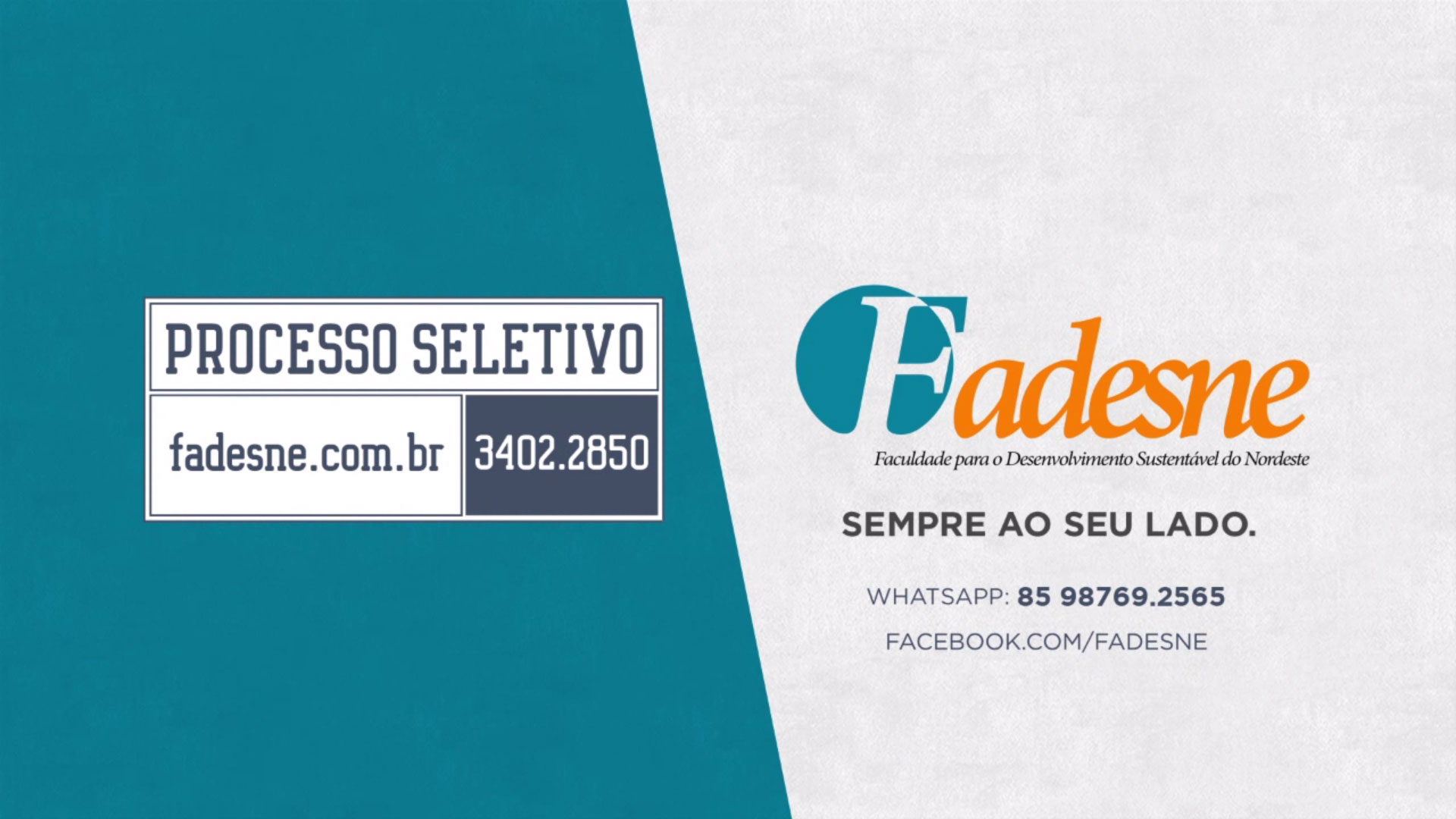 Você está visualizando atualmente Fadesne abre Vestibular com desconto para servidores da Prefeitura e alunos das escolas públicas