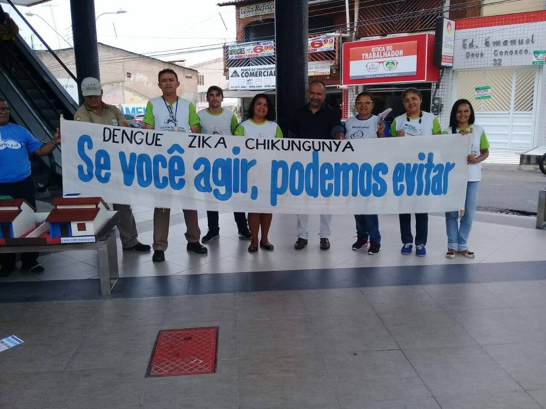 No momento, você está visualizando Secretaria da Saúde realiza ação de enfrentamento ao Aedes Aegypti