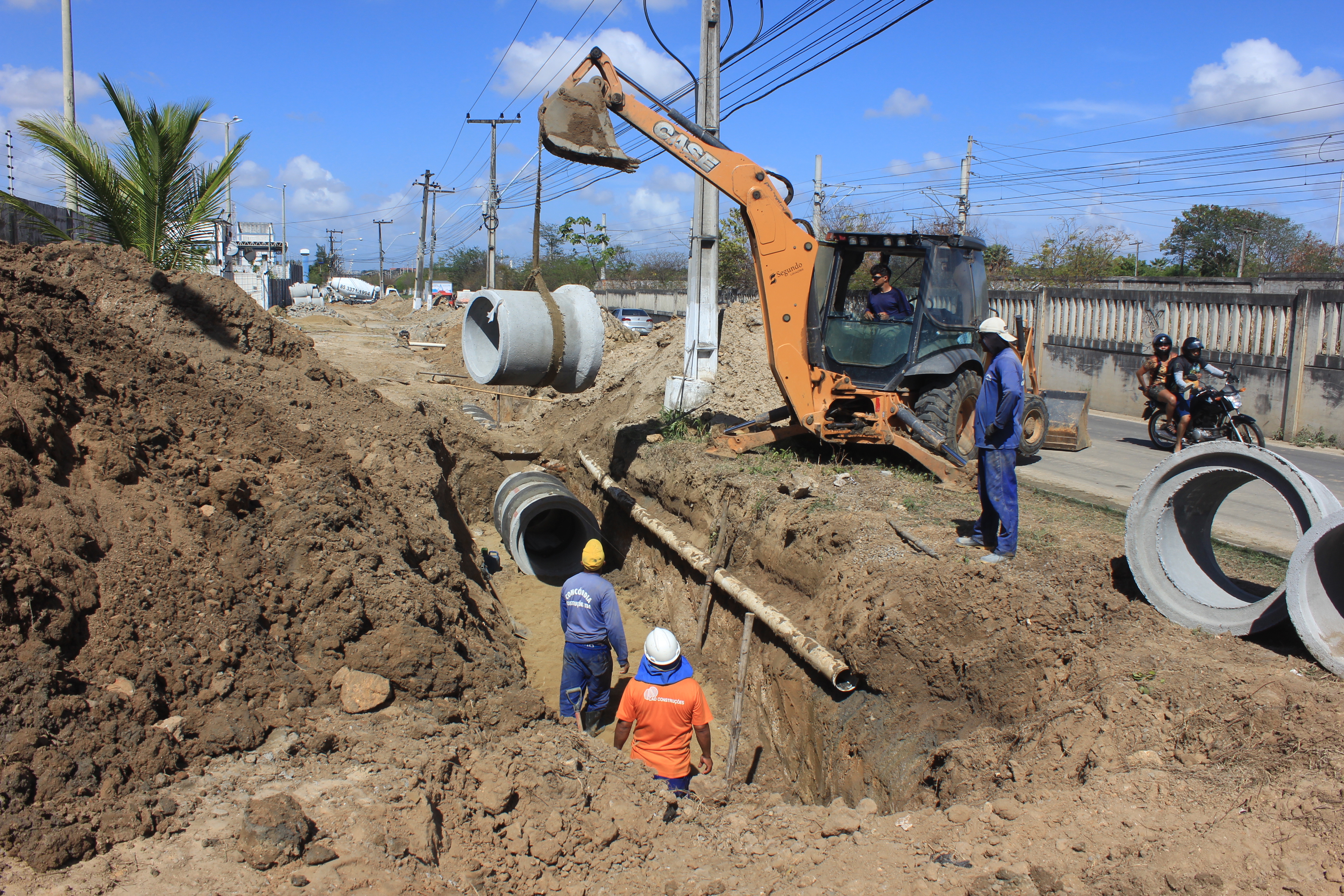 Você está visualizando atualmente Prefeitura inicia obra de duplicação e urbanização da Avenida Manoel Moreira Lima