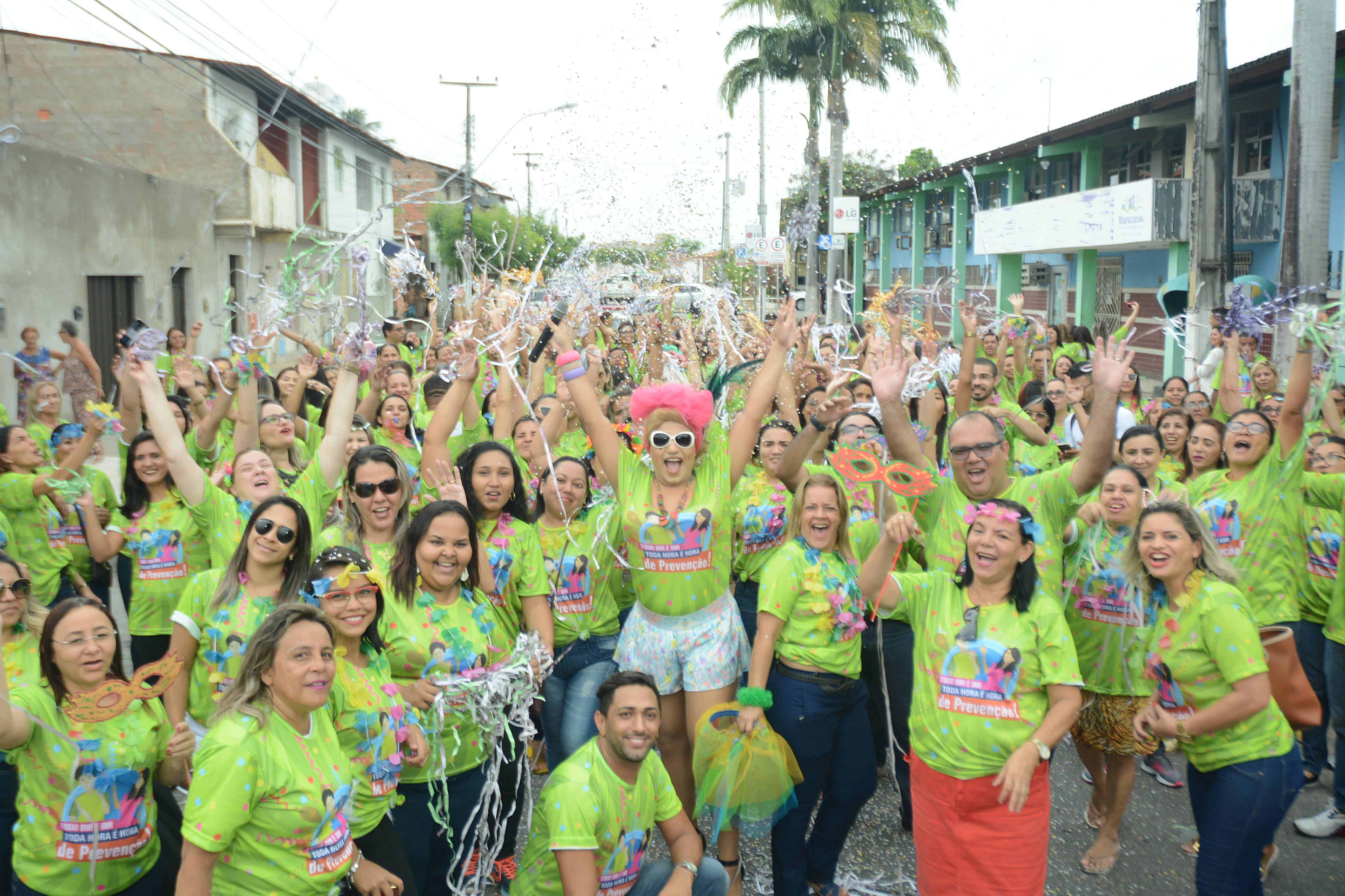 No momento, você está visualizando Abertura da Campanha de Prevenção das IST/Aids é realizada com “Bloco da Saúde”
