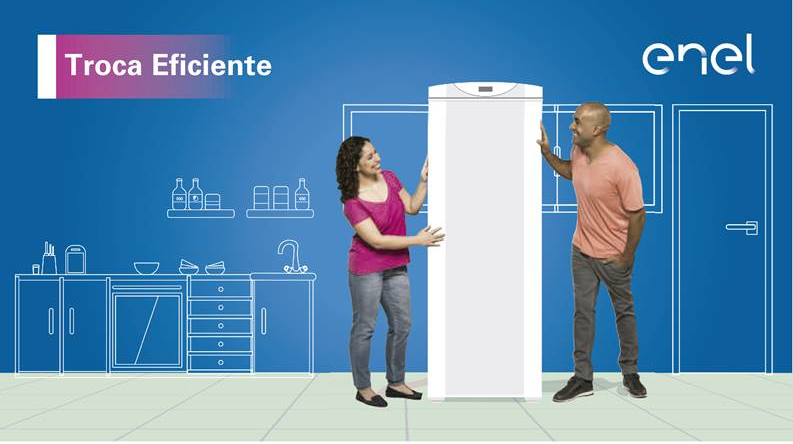 Você está visualizando atualmente Enel realiza troca de geladeiras em Maracanaú