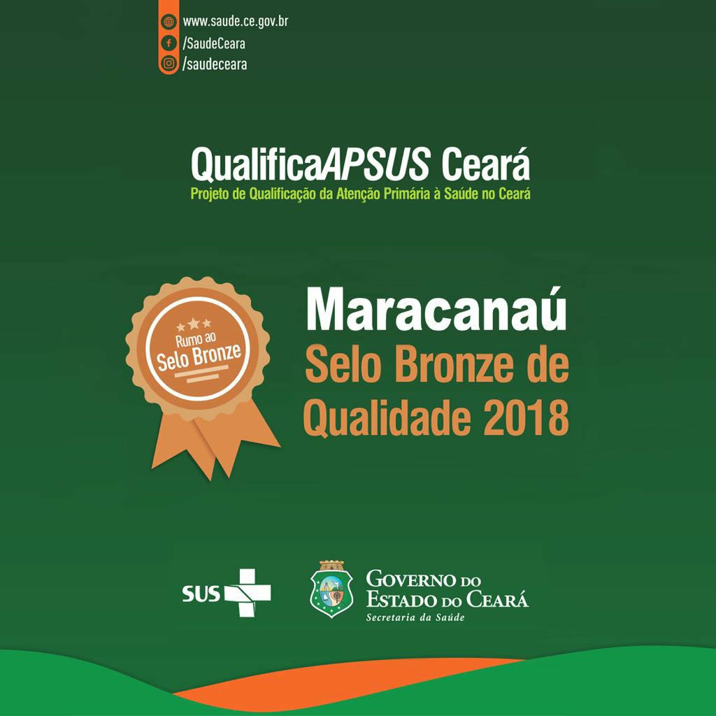 No momento, você está visualizando Posto de Saúde do Município recebe Selo Bronze de Qualidade 2018 do QualificaAPSUS Ceará