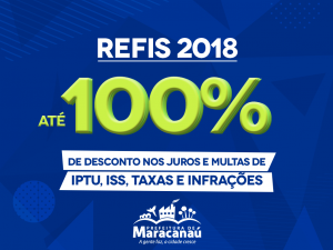 Leia mais sobre o artigo Prefeitura lança novo Programa de Refinanciamento Fiscal e não Fiscal – REFIS 2018