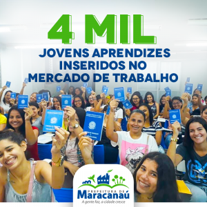 Leia mais sobre o artigo Prefeitura de Maracanaú insere 4 mil Jovens Aprendizes no mercado de trabalho