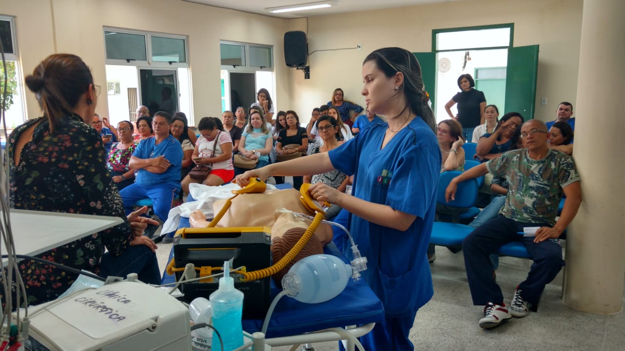 Você está visualizando atualmente Hospital Municipal realiza capacitação para profissionais de enfermagem