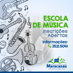 Leia mais sobre o artigo Prefeitura abre inscrições para o Projeto Escola de Música
