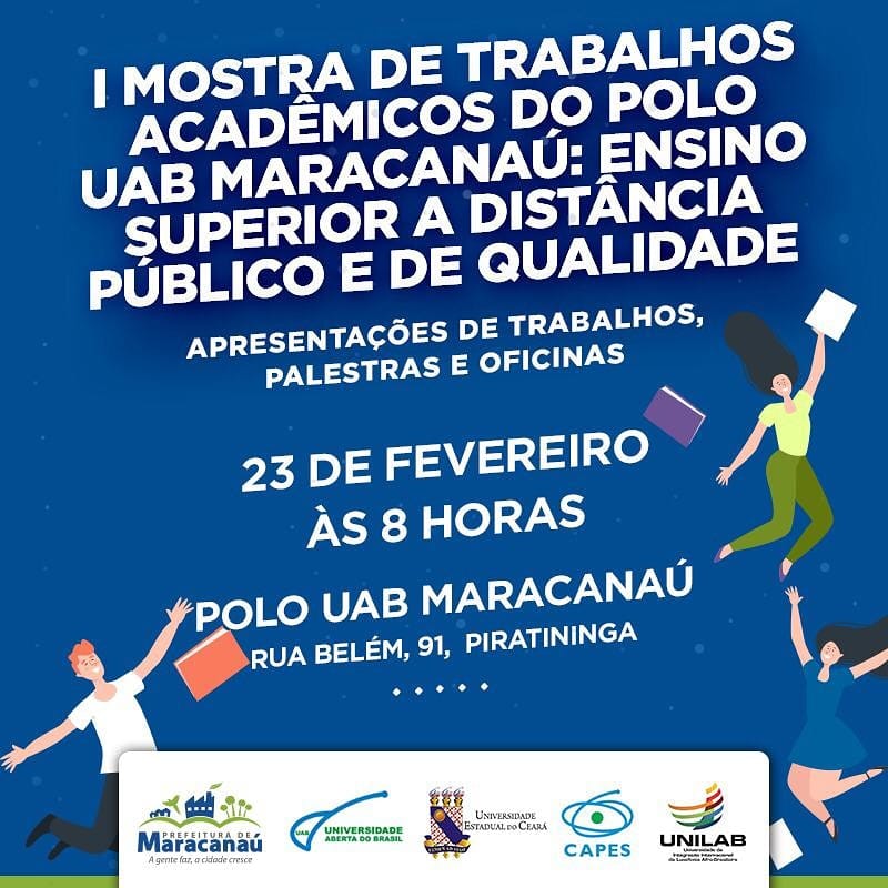 Você está visualizando atualmente Polo UAB Maracanaú realiza I Mostra de Trabalhos Acadêmicos