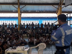 Leia mais sobre o artigo Demutran realiza palestra sobre cuidados no trânsito para alunos da rede municipal