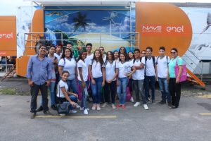 Read more about the article Estudantes da rede municipal visitam Nave Enel