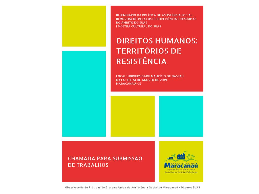 Você está visualizando atualmente Maracanaú abre inscrições para o III Seminário da Política de Assistência Social