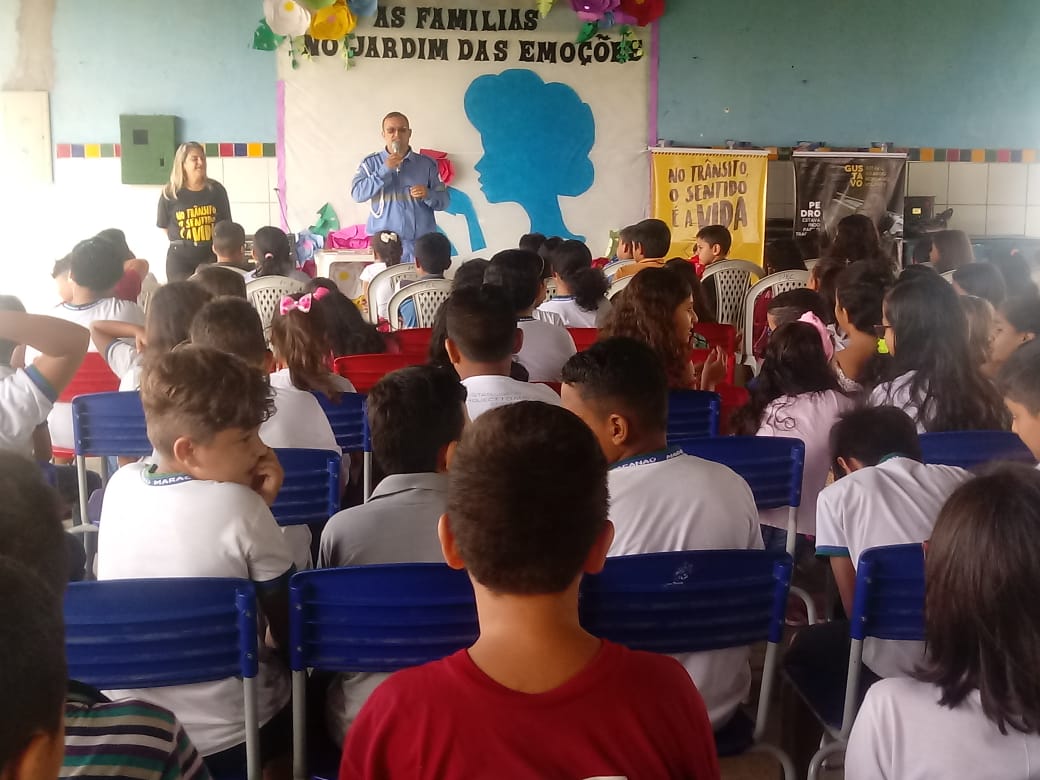 You are currently viewing Palestras educativas para o trânsito marcam campanha do Maio Amarelo em Maracanaú