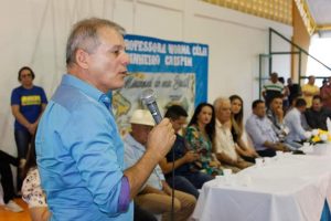 Read more about the article Prefeitura inaugura 30ª Quadra Poliesportiva na Escola Norma Célia Pinheiro Crispim