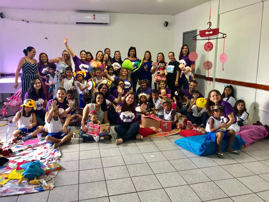 No momento, você está visualizando Creches e escolas municipais realizam ações de musicalidade na Semana do Bebê