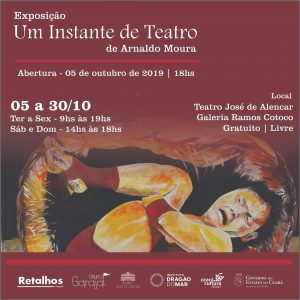 Leia mais sobre o artigo Artista maracanauense Arnaldo Moura realiza exposição no Theatro José de Alencar