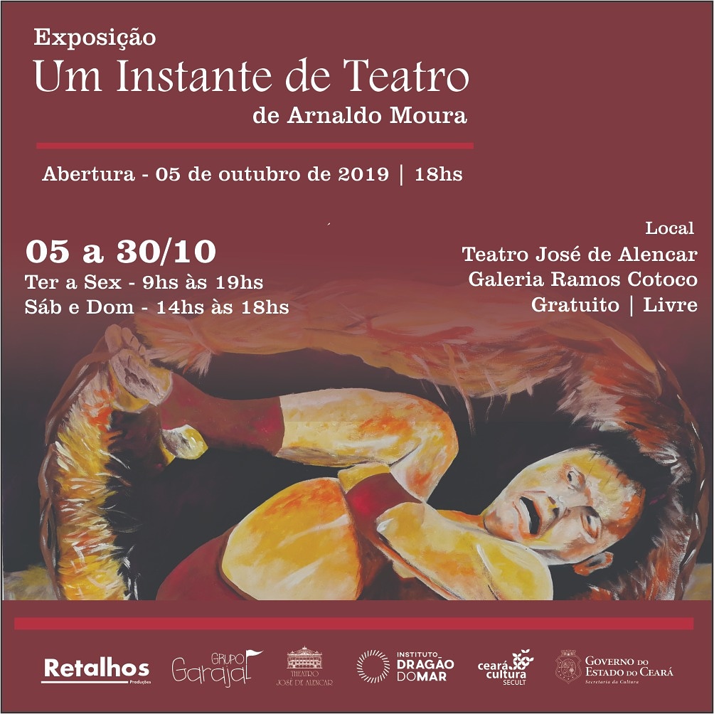 No momento, você está visualizando Artista maracanauense Arnaldo Moura realiza exposição no Theatro José de Alencar
