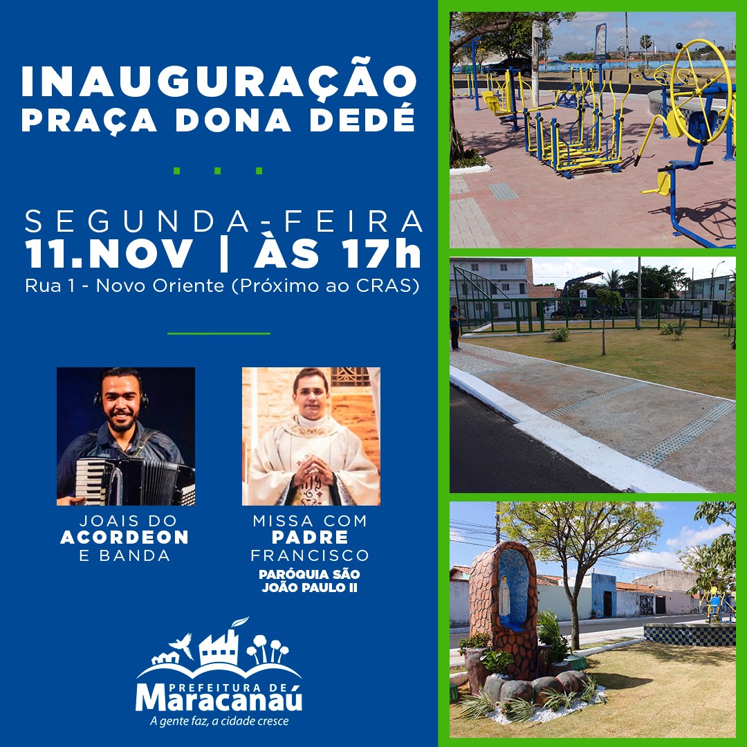 Você está visualizando atualmente Prefeitura entrega Praça Dona Dedé no Novo Oriente