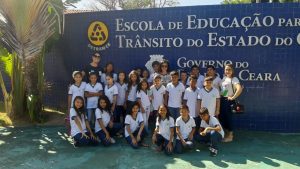 Read more about the article Estudantes da Escola José Assis de Oliveira visitam Escola de Educação para o Trânsito do Detran