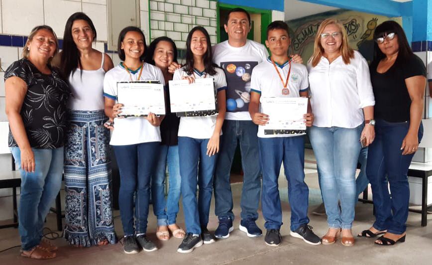 No momento, você está visualizando Estudantes são medalhistas na Olimpíada Brasileira de Astronomia e Astronáutica – OBA
