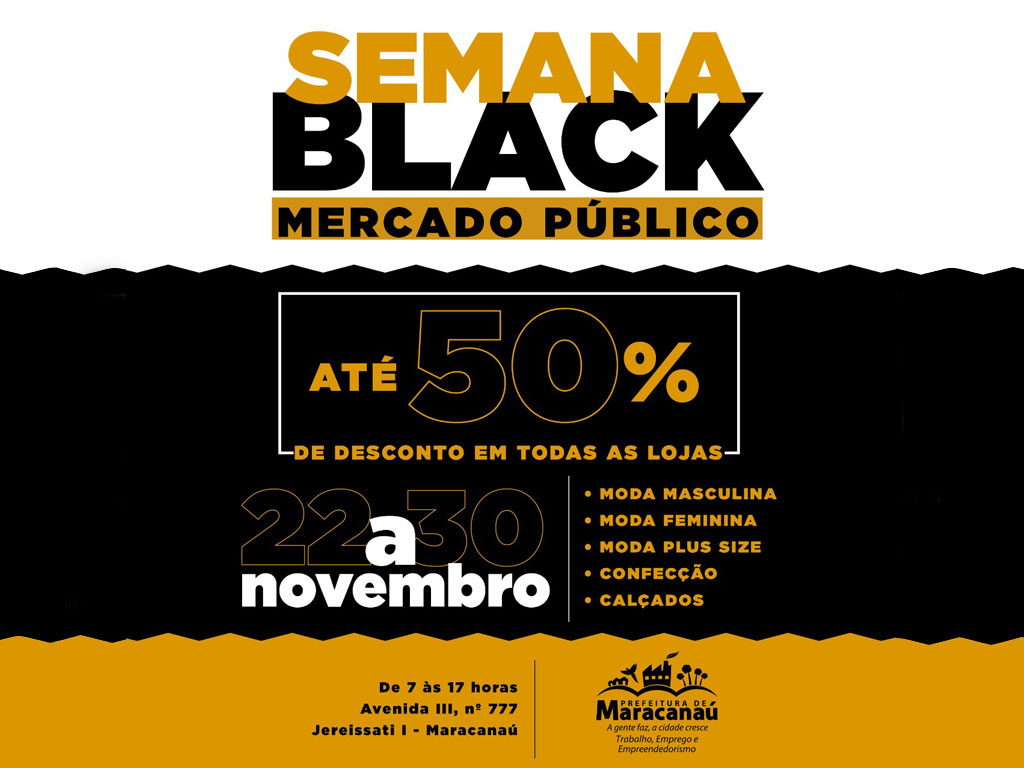 Você está visualizando atualmente Mercado Público realiza “Semana Black Friday”