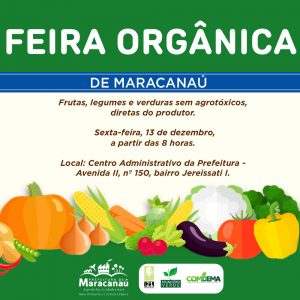 Leia mais sobre o artigo Feira de Alimentos Orgânicos será realizada nesta sexta-feira, dia 13