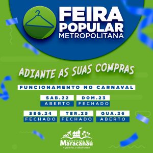 Leia mais sobre o artigo Feira Popular de Maracanaú é opção de compras no Carnaval