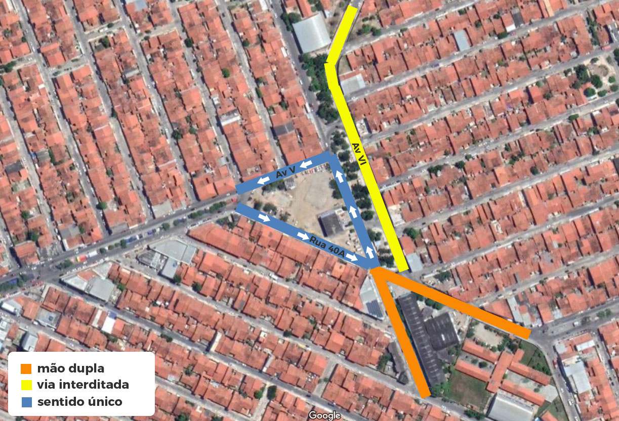 No momento, você está visualizando Av. VI no Jereissati será interditada para continuidade das obras na Avenida III