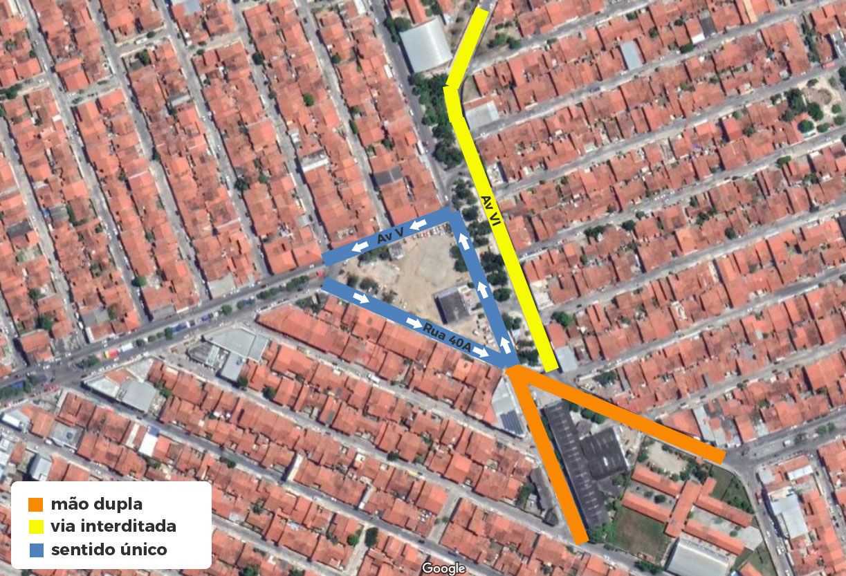 Você está visualizando atualmente Av. VI no Jereissati será interditada para continuidade das obras na Avenida III