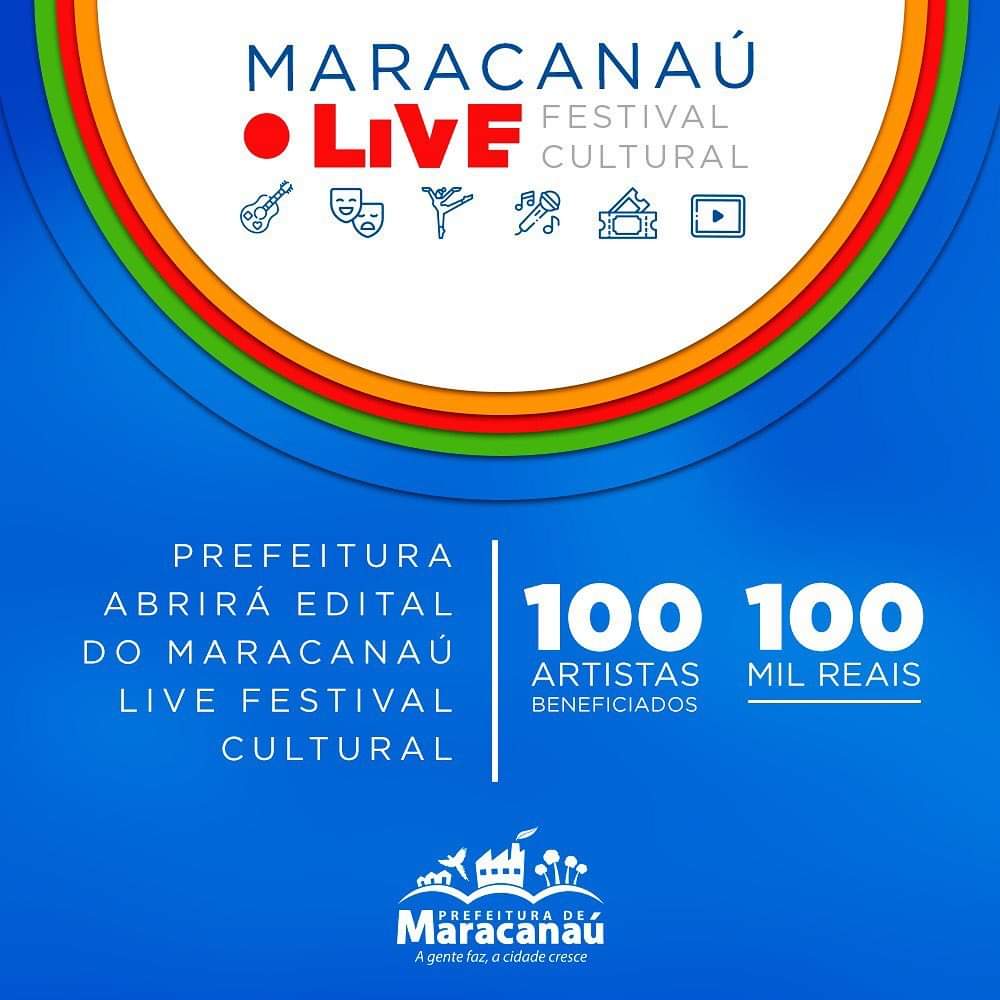No momento, você está visualizando Prefeitura anuncia lançamento do Maracanaú Live Festival Cultural