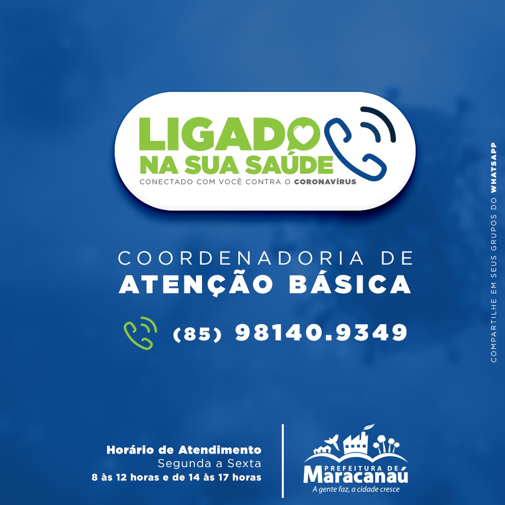 You are currently viewing Prefeitura inicia serviço “Ligado na Sua Saúde” para teleatendimento médico