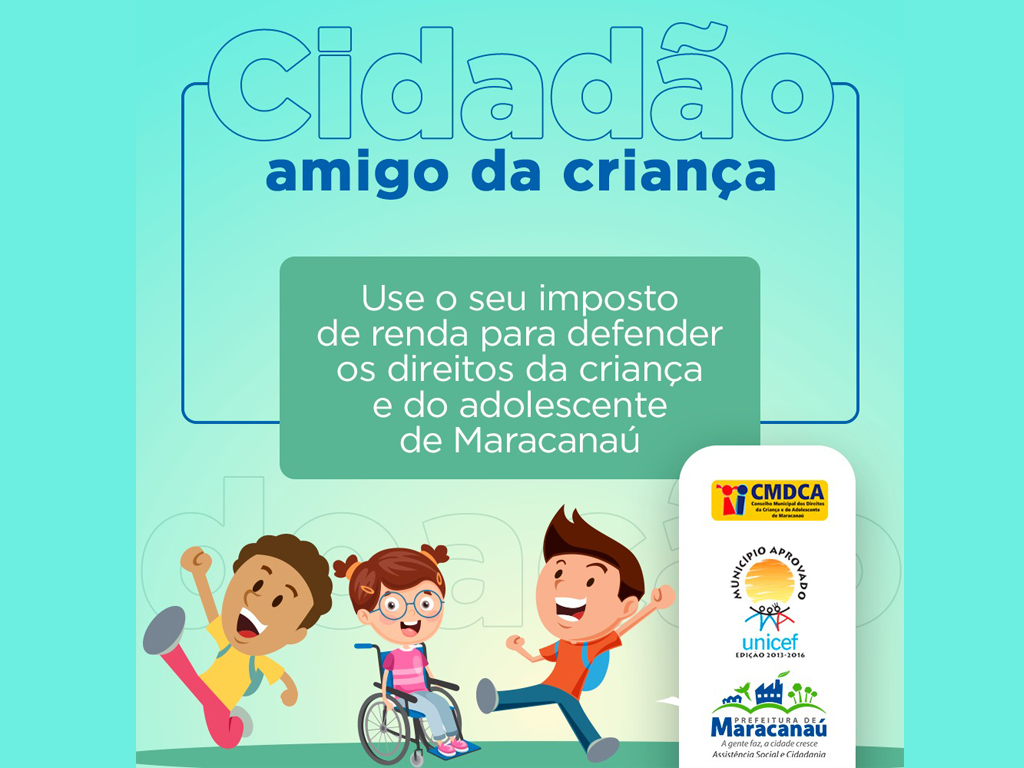 You are currently viewing Campanha incentiva população a ajudar Crianças e Adolescentes por meio do Imposto de Renda 2020