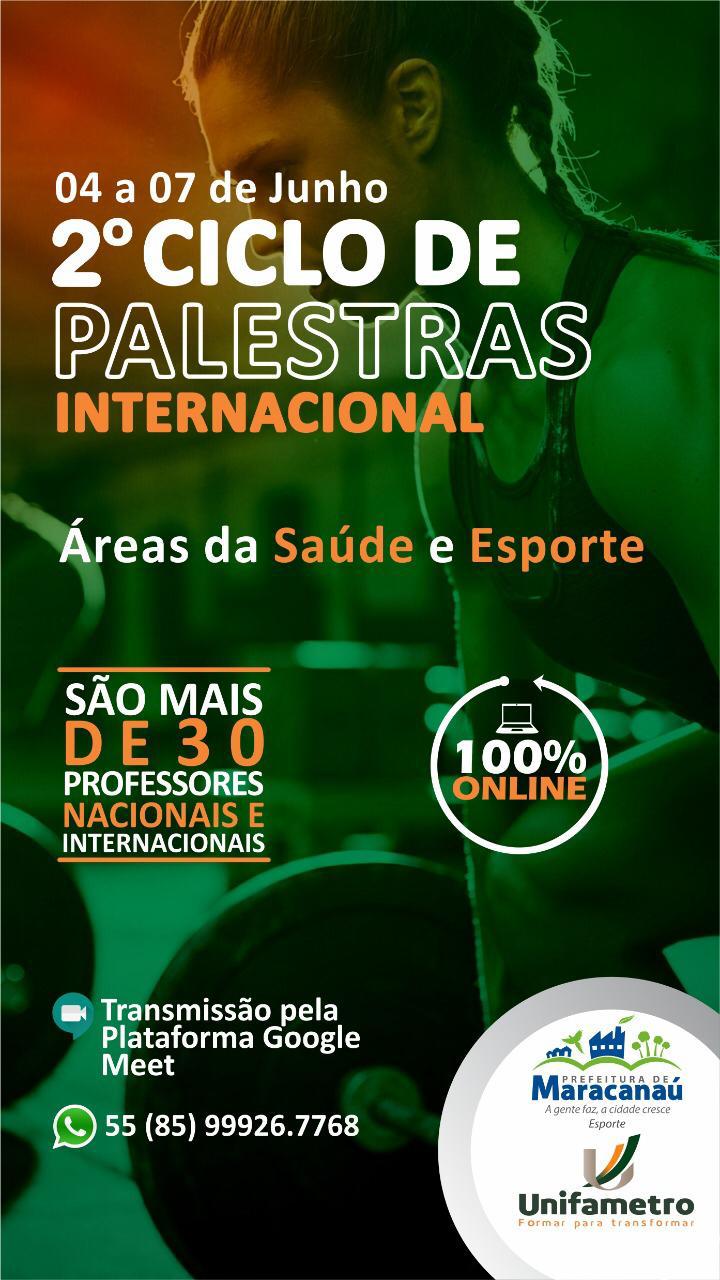 No momento, você está visualizando Prefeitura de Maracanaú e Unifametro realizam Ciclo de Palestras e Cursos online e gratuitos para Desportistas