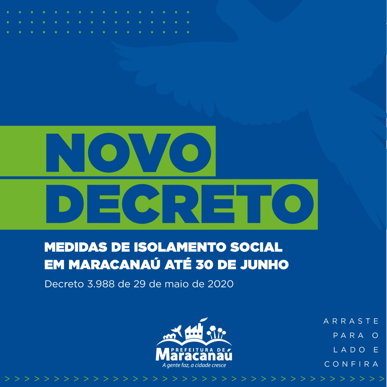 Você está visualizando atualmente Coronavírus: Novo decreto prorroga ponto facultativo e medidas de isolamento social em Maracanaú até 30 de junho