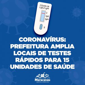 Read more about the article Coronavírus: Prefeitura amplia locais de testes rápidos para 15 unidades