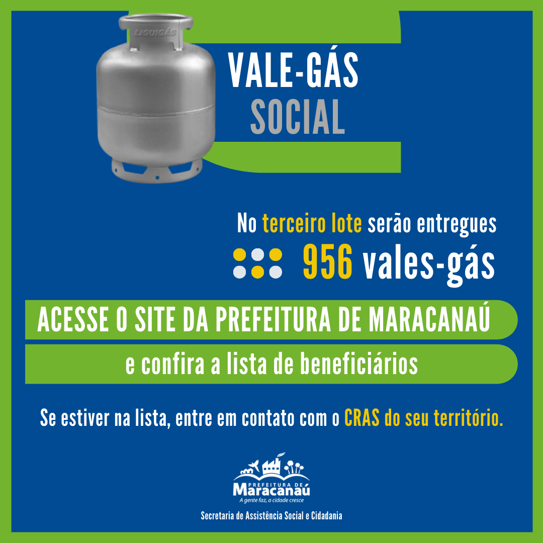 Você está visualizando atualmente Sasc começa a distribuição do 3º lote do Vale Gás