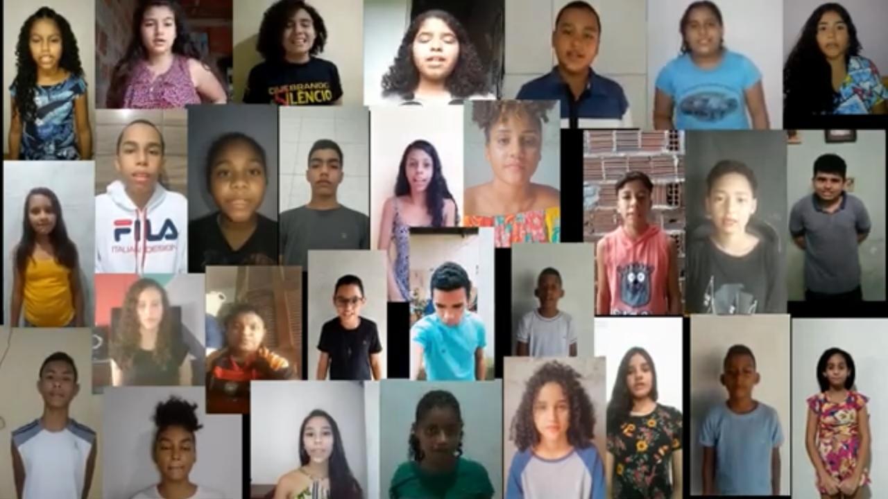 Você está visualizando atualmente Estudantes da Escola Municipal do Jatobá produzem vídeo sobre Racismo Estrutural