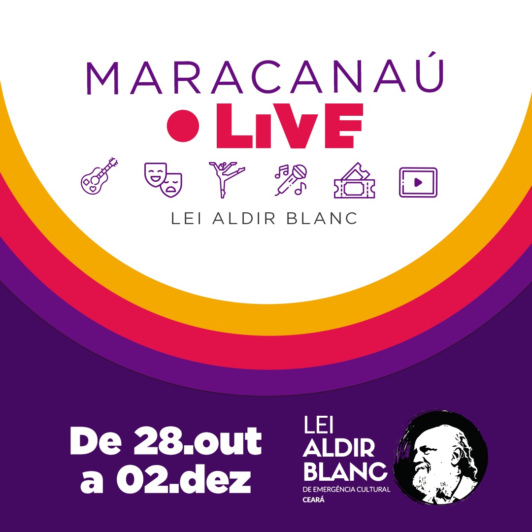 Leia mais sobre o artigo Programação Especial “Maracanaú Live – Lei Aldir Blanc” contará com 106 apresentações