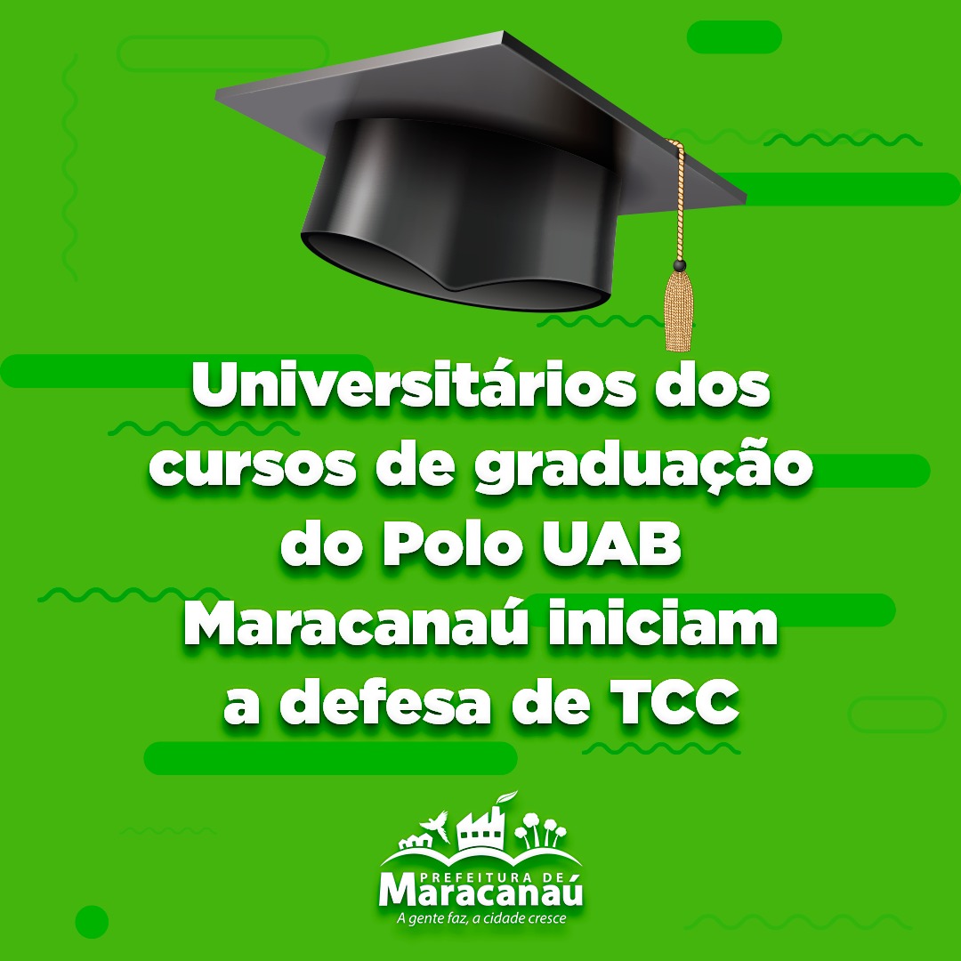 Read more about the article Universitários dos cursos de graduação Polo UAB Maracanaú iniciam a defesa de TCC