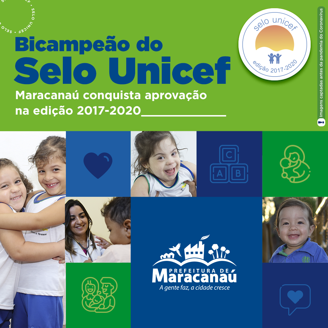 Leia mais sobre o artigo Maracanaú é Bicampeão do Selo Unicef – o maior reconhecimento internacional de eficácia das políticas públicas para crianças e adolescentes