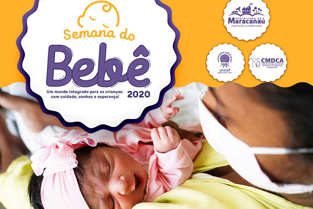 Leia mais sobre o artigo Semana do Bebê 2020 terá programação virtual e presencial com ações nas Novas Praças